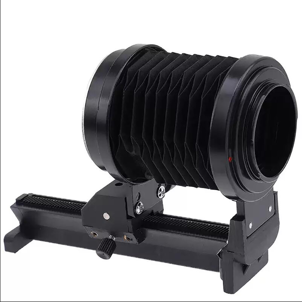 Camera Slider Rail - Lente de fole de extensão macro
