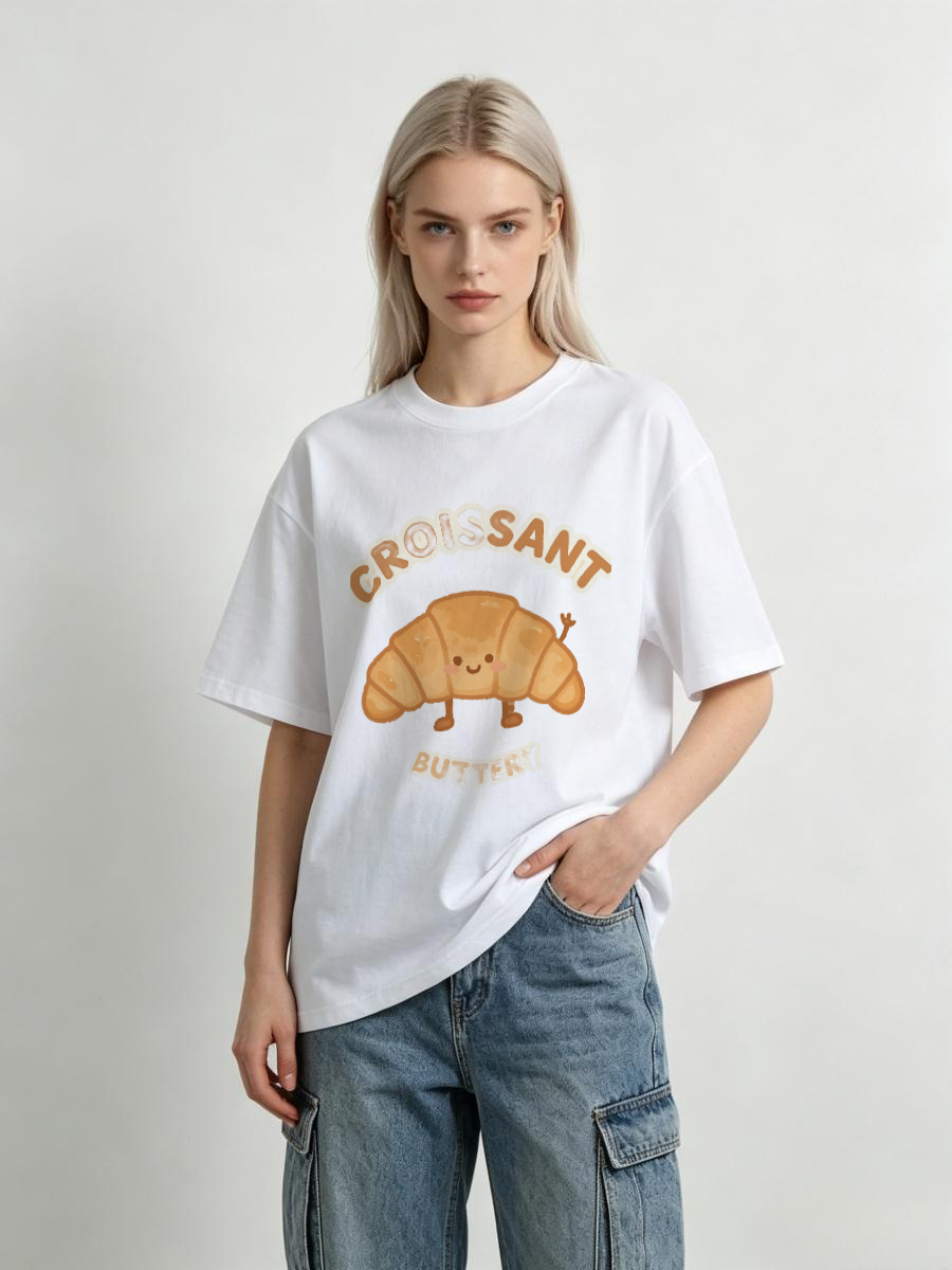 Photography Graphic Design - Camiseta Feminina com Estampa Gráfica de