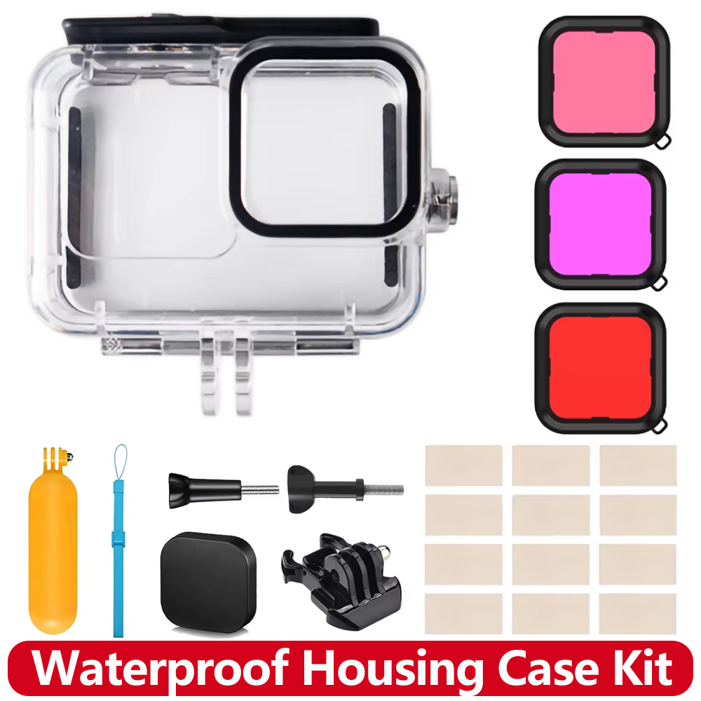 Gopro Action Camera Hero 12 Black - Capa à Prova d'Água para GoPro