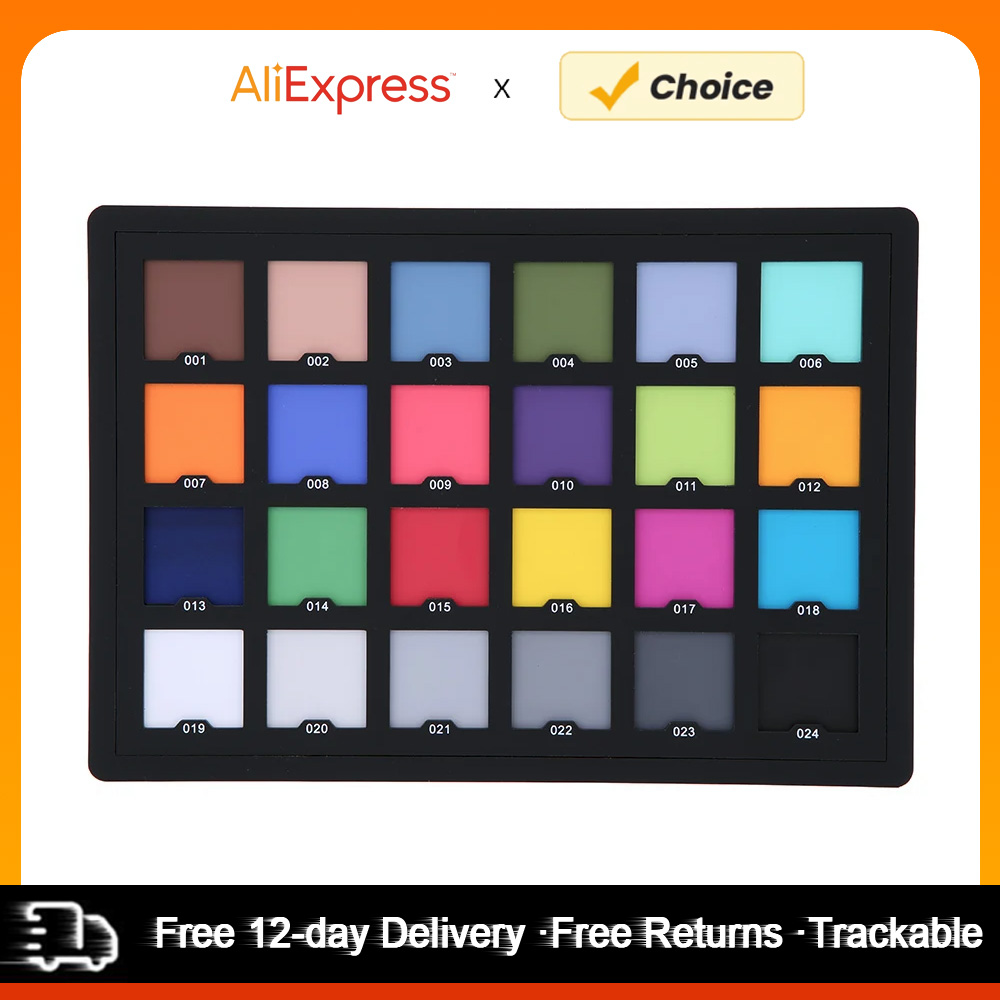 Color Checker Card - Teste profissional de cartão de 24
