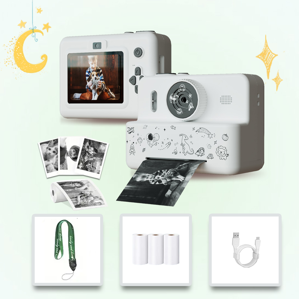 Photography And Videography - Câmera digital crianças câmera impressão instantânea