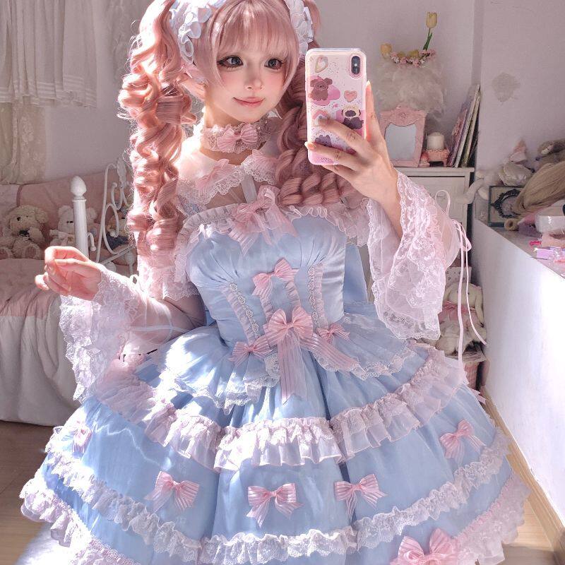 Photography Young - Vestido Tutu Lolita Artesanal para Meninas,
