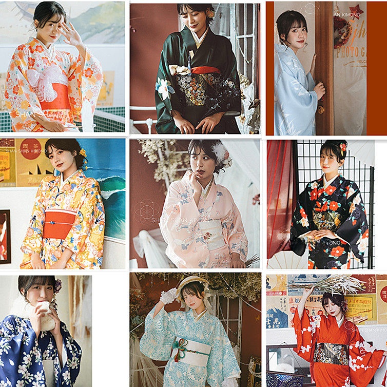 Photography Young - Traje de Cosplay Estilo Quimono Japonês