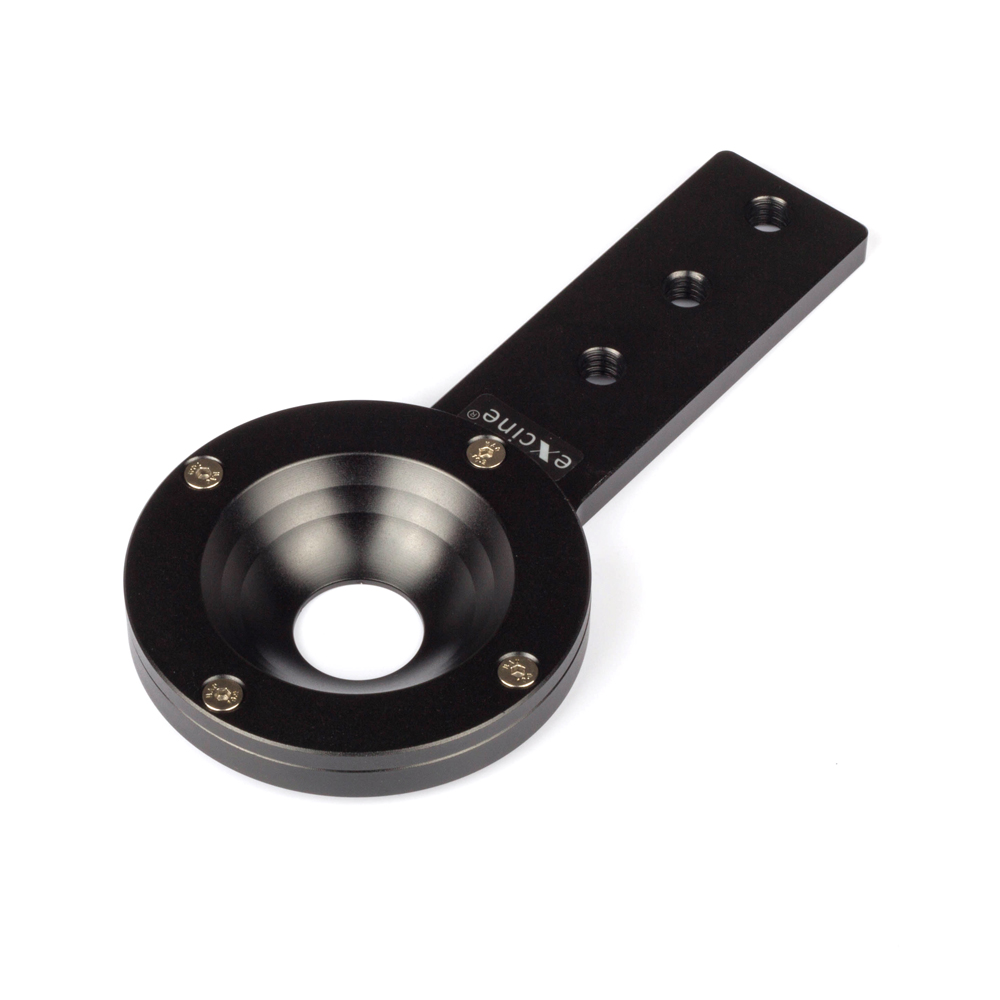 Adaptador plano com meia bola, - Camera Slider Rail avaliação e preço