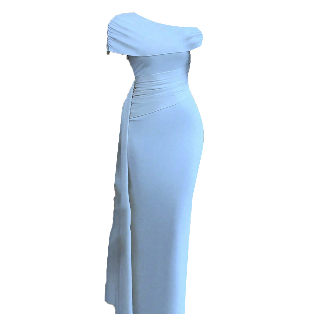 Elegante luz azul um ombro mat - Photography Natural Lighting avaliação e preço