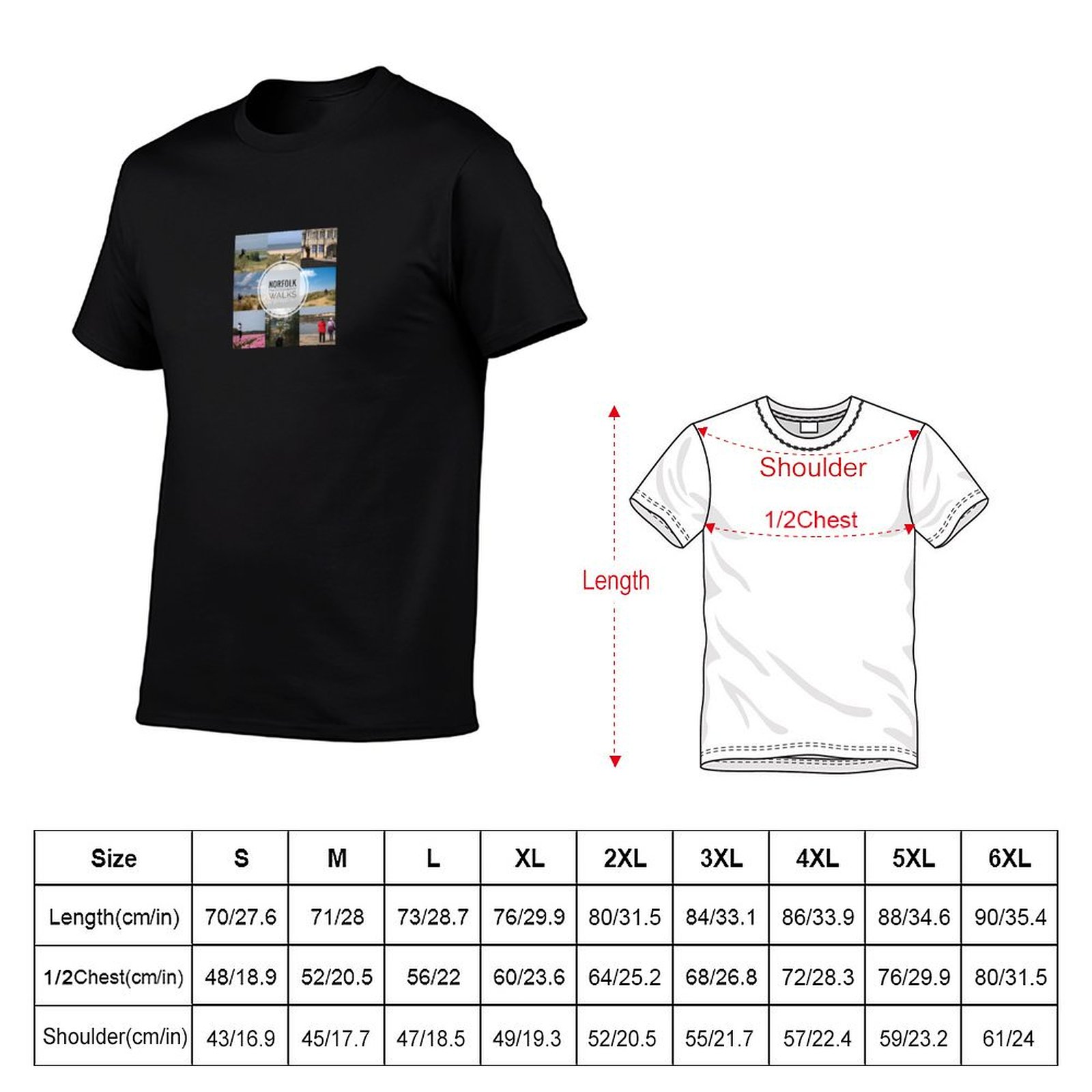 Camiseta Norfolk Photography W - Photography Graphic Design avaliação e preço