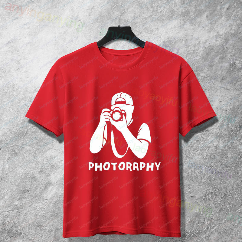 Camiseta Gráfica com Design de - Photography Graphic Design avaliação e preço