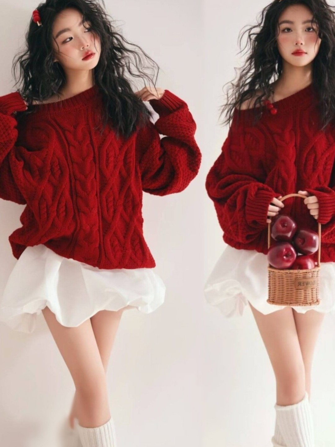 Suéter Vermelho Feminino: Esti - Photography Young avaliação e preço