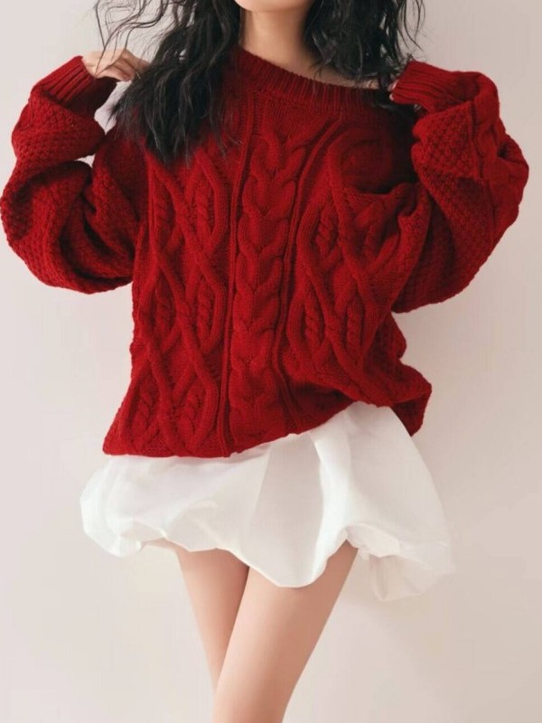 Suéter Vermelho Feminino: Esti - Photography Young avaliação e preço