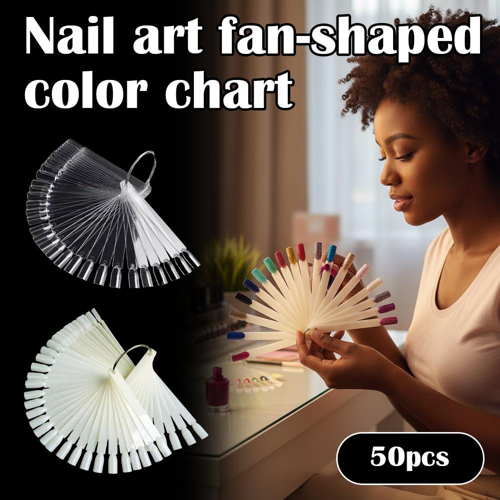 50 Amostras de Unhas Transpare - Color Checker Card avaliação e preço