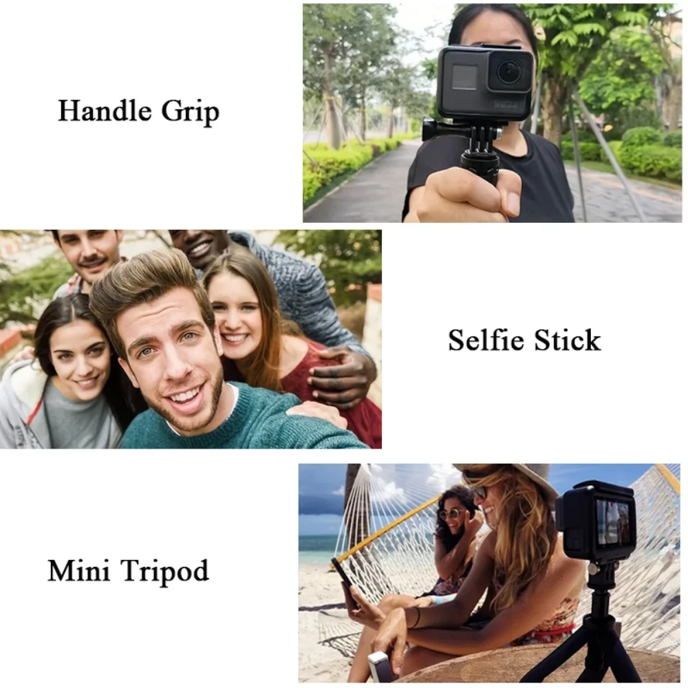Mini tripé extensível dobrável - Gopro Action Camera Hero 12 Black avaliação e preço