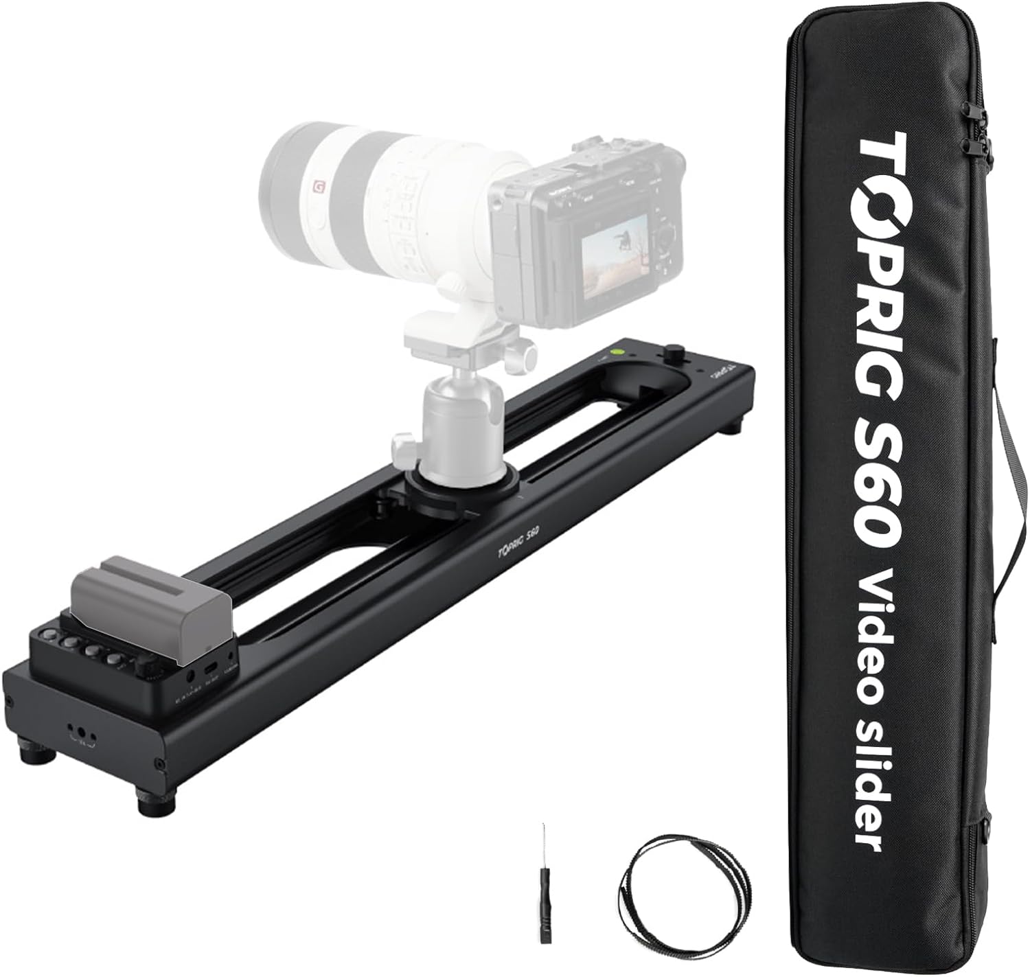 Accsoon toprig s40 motorizado  - Camera Slider Rail avaliação e preço