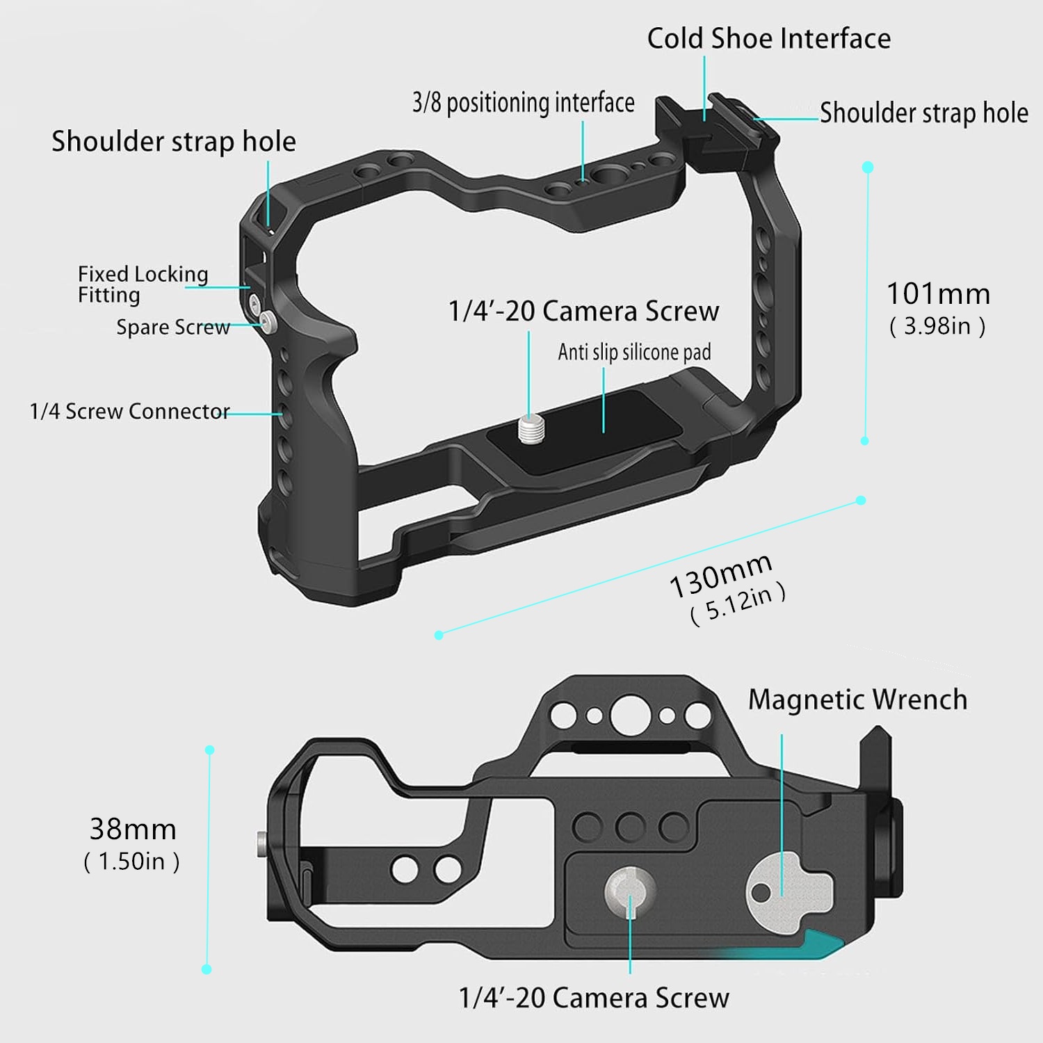 Gaiola para Câmera R50 para Ca - Camera Cage Rig avaliação e preço