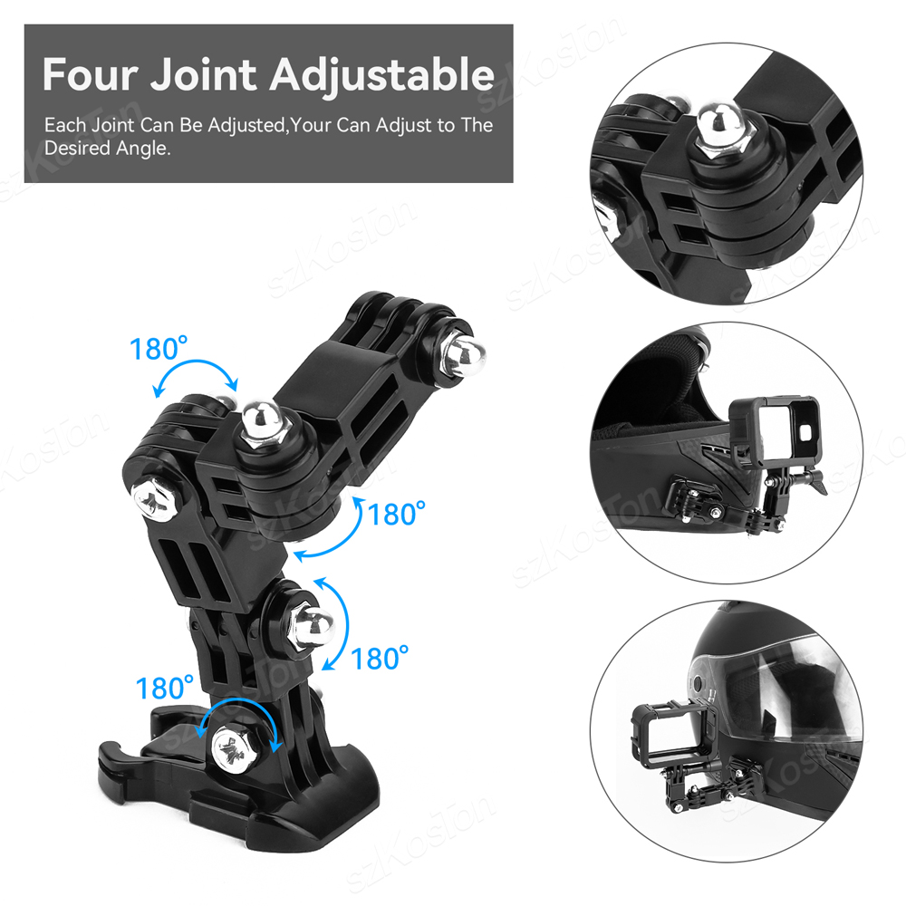 Kits de montagem de queixo par - Gopro Action Camera Hero 12 Black avaliação e preço