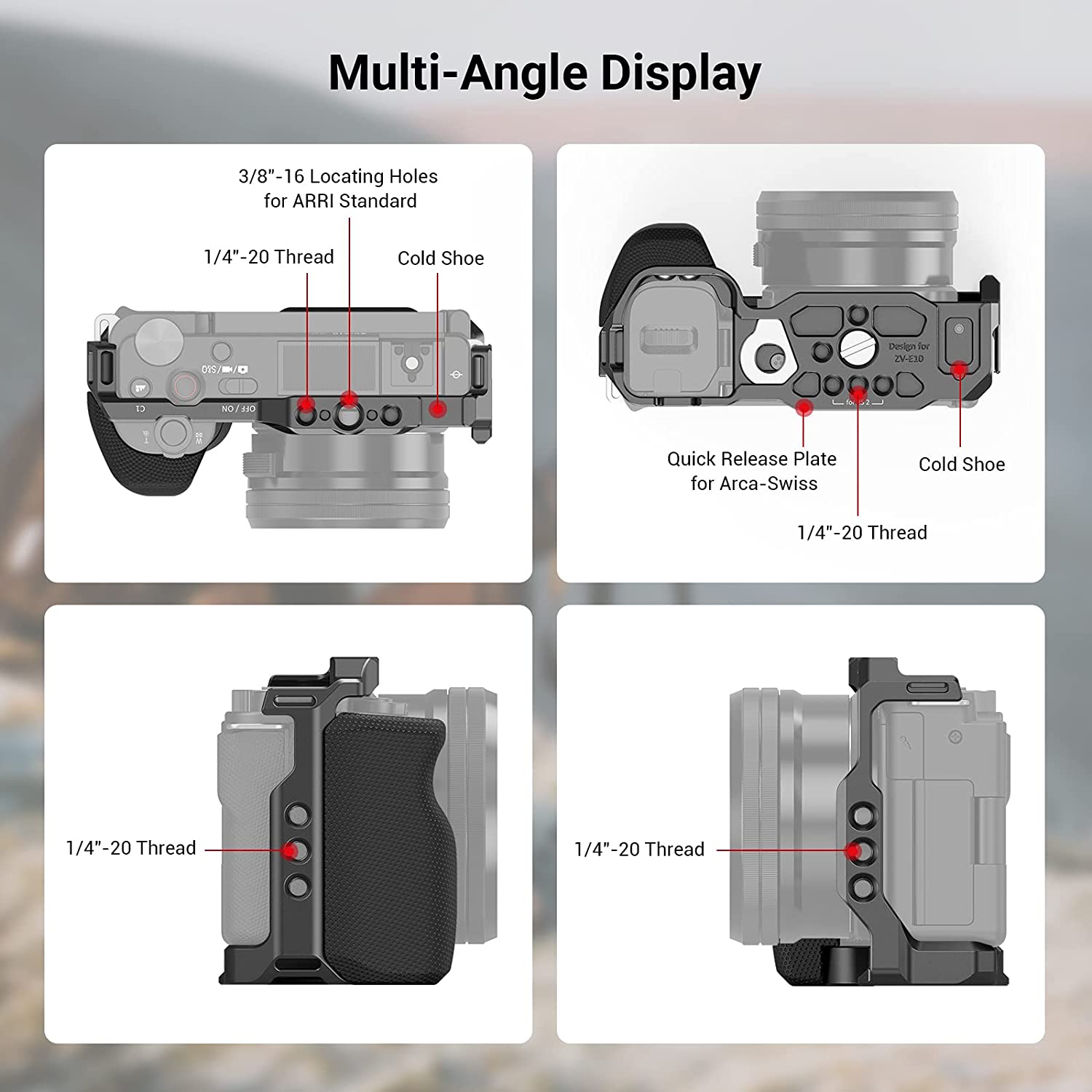 SmallRig Camera Cage com alça  - Camera Cage Rig avaliação e preço