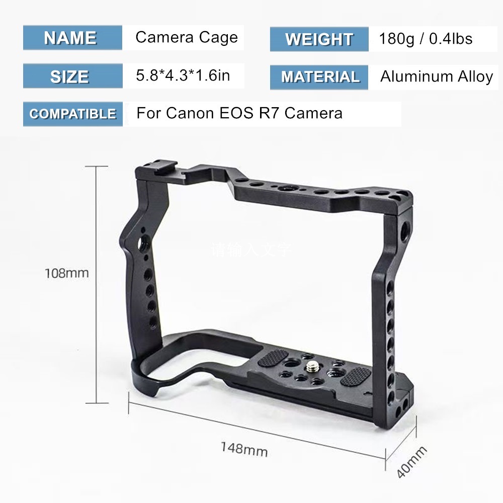 Compatível com gaiola de câmer - Camera Cage Rig avaliação e preço